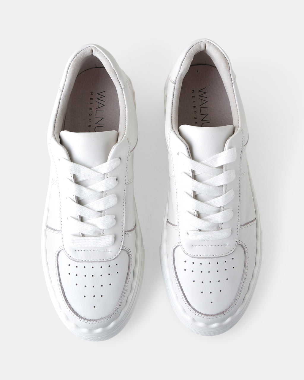 Husto Leather Sneakers (White)