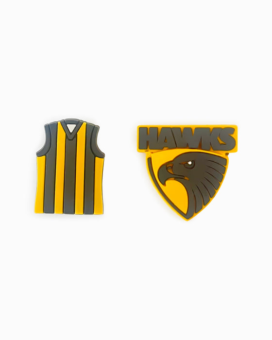 AFL Shoe Charms - Hawthorn (2 Pack)