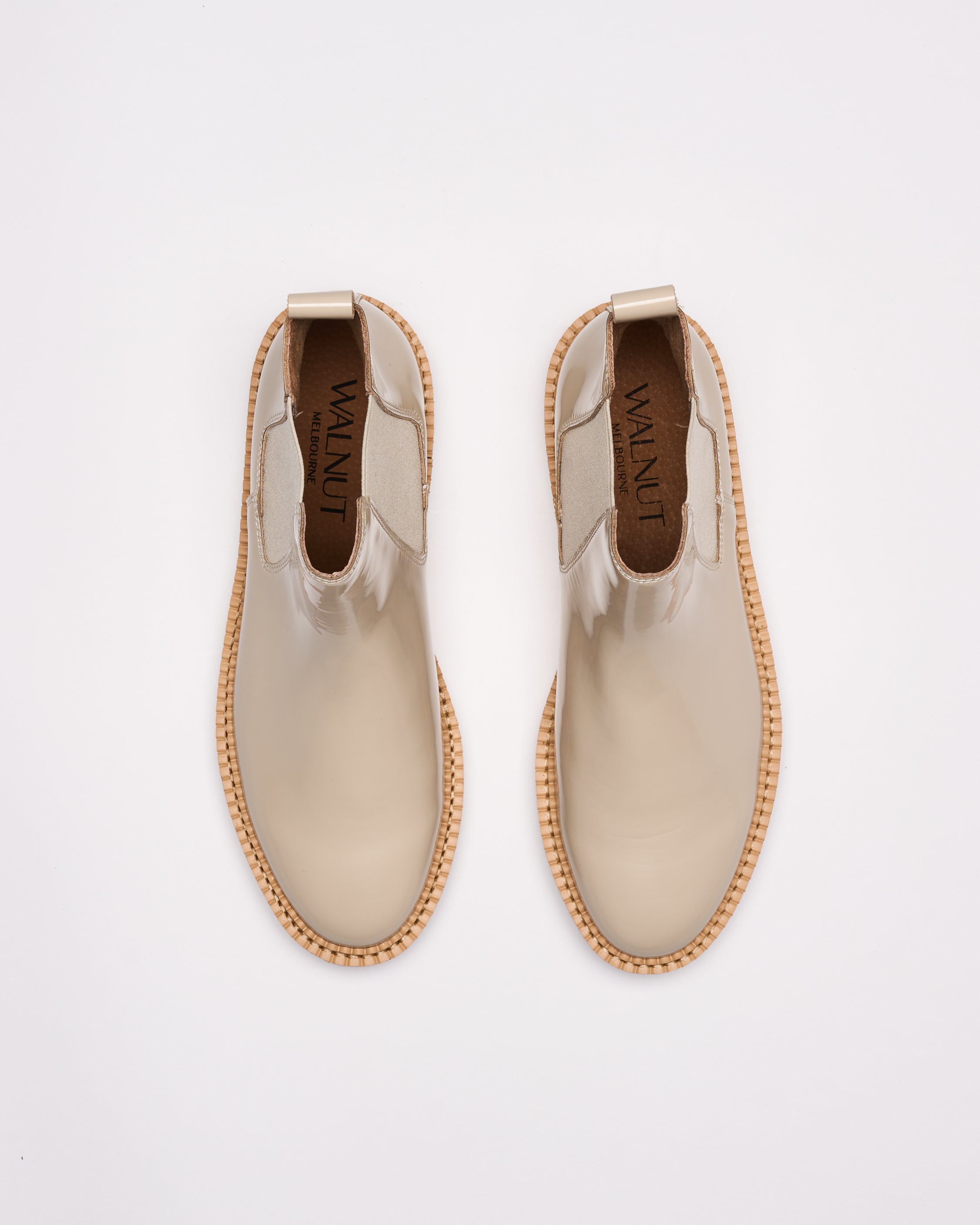 Jade Leather Boot - Vanilla Shine