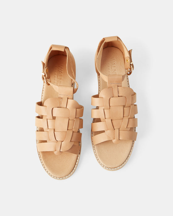 Essie Leather Sandal - Tan