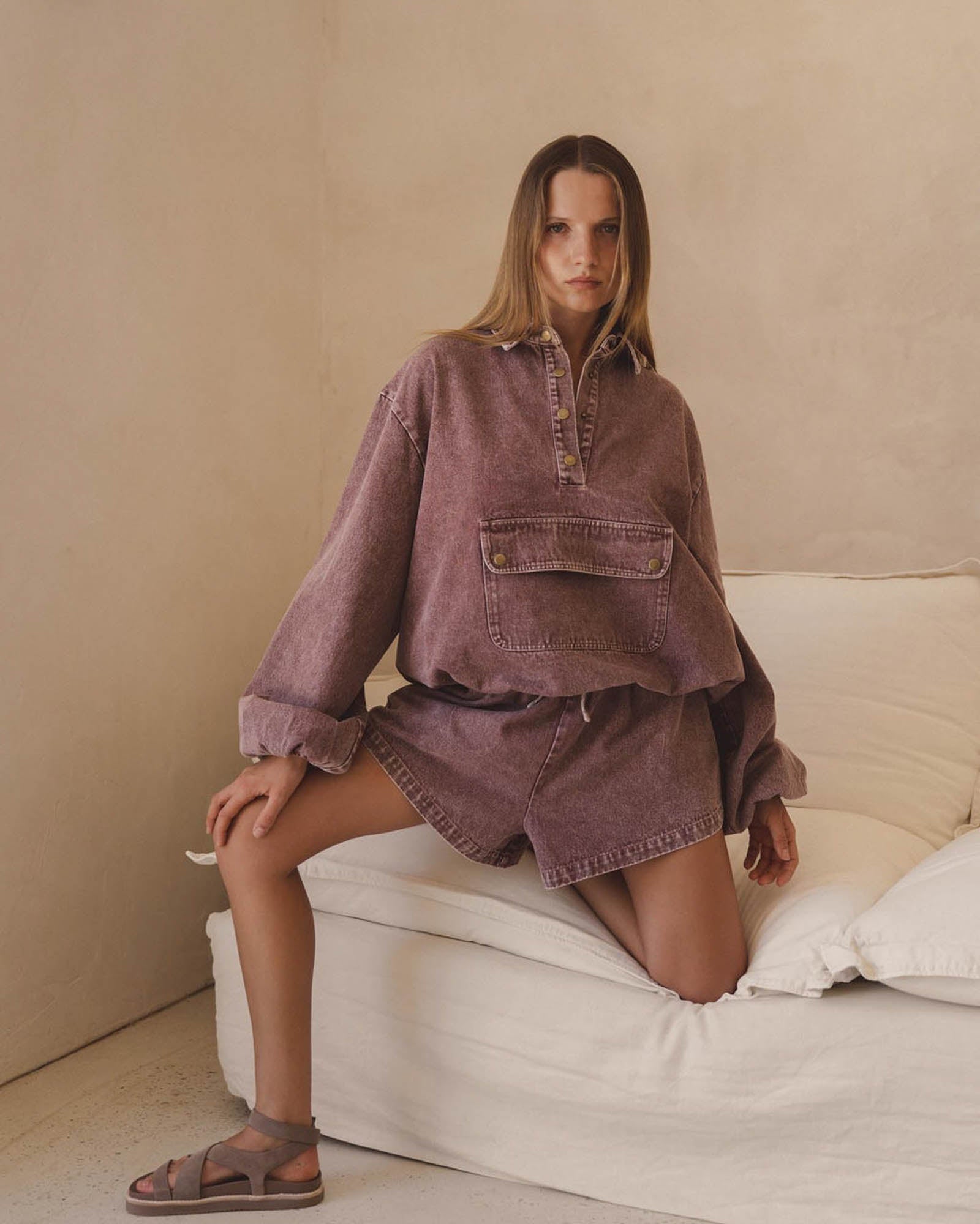 Tropez Short - Pink Chocolate