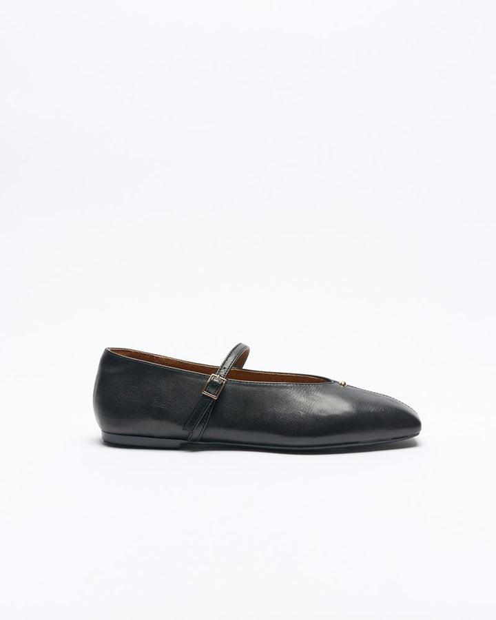 Lennon Leather Ballet - Black