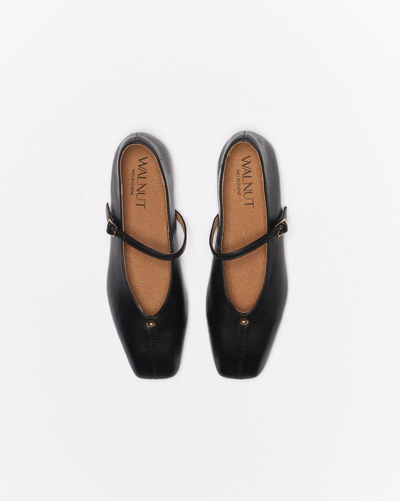 Lennon Leather Ballet - Black
