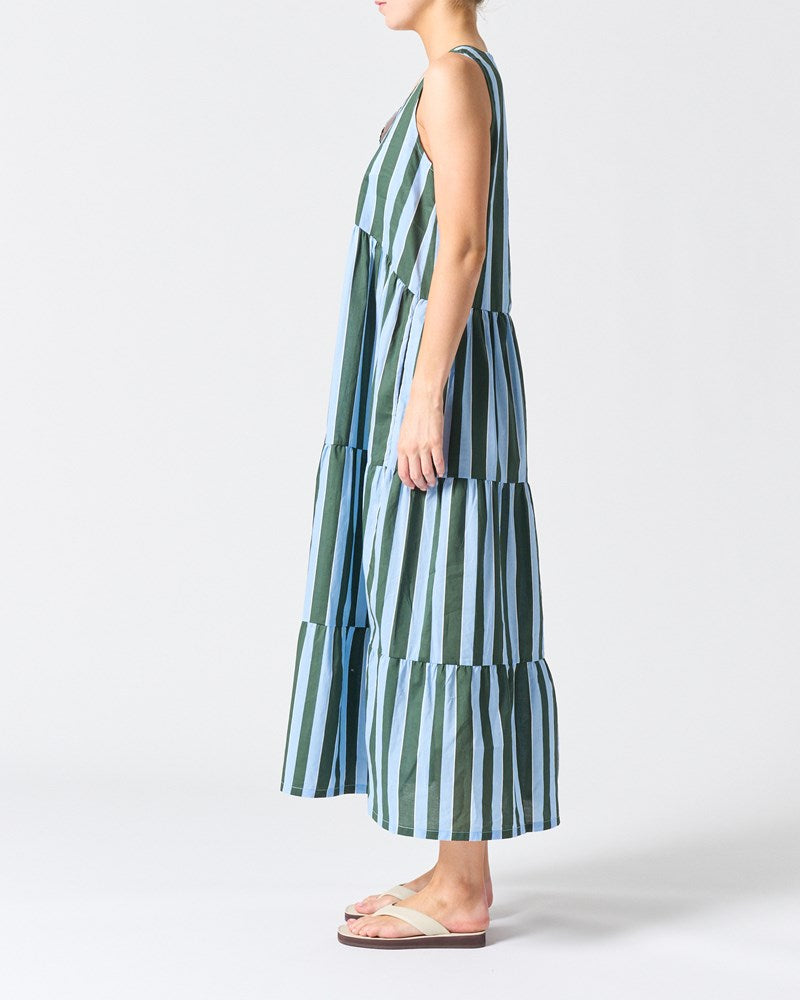 Madagascar Dress - Wide Stripe