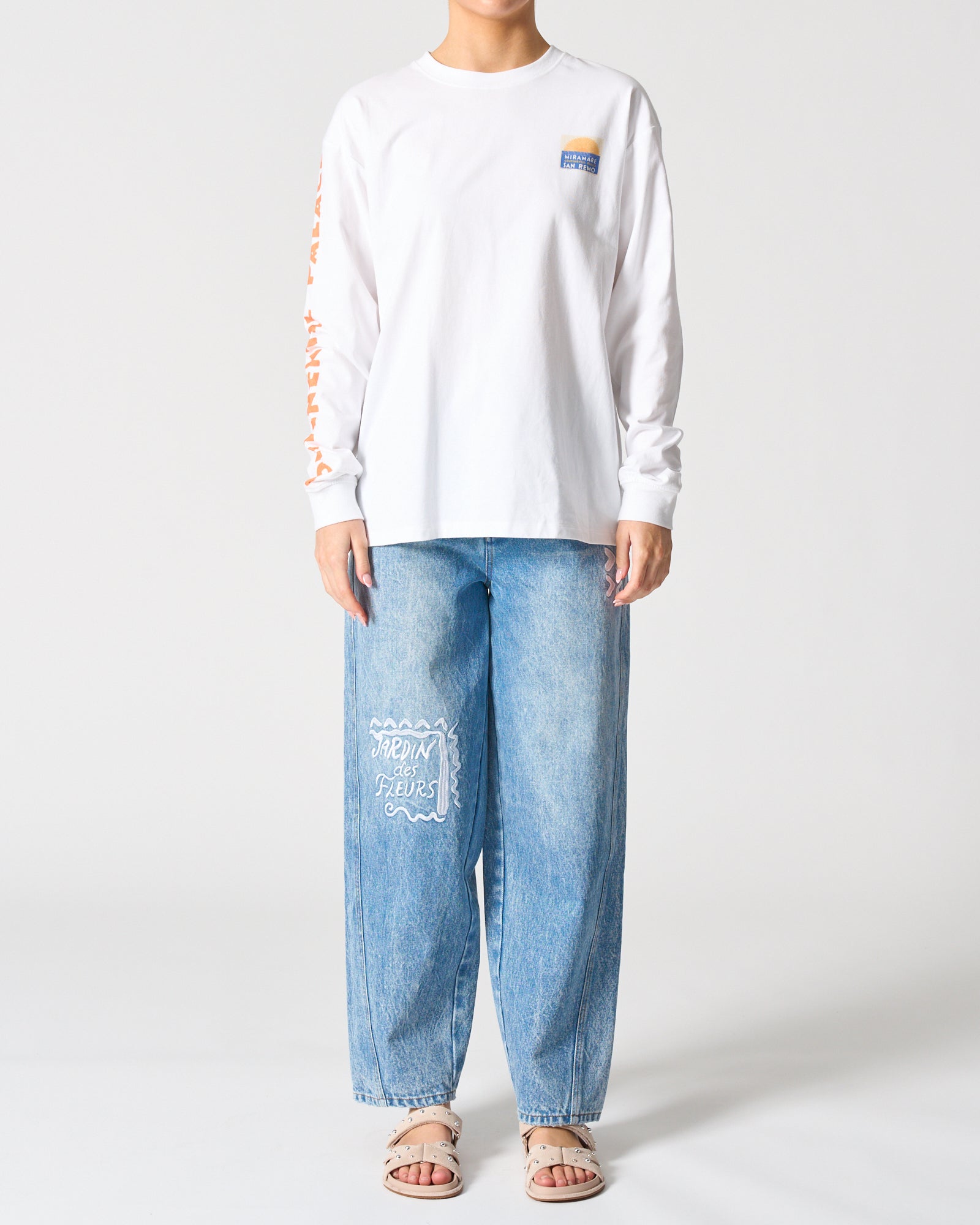 Malibu Long Sleeve Tee - Miramare