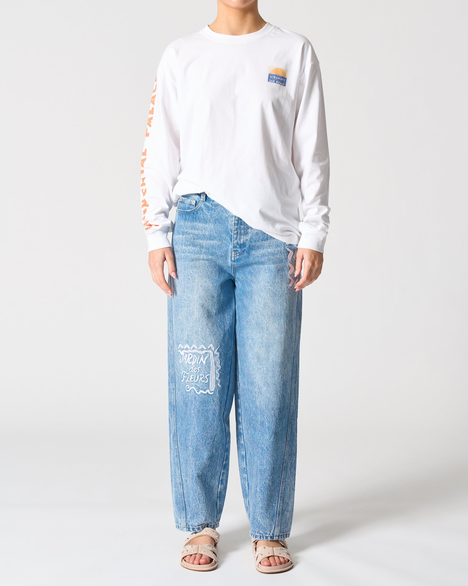 Malibu Long Sleeve Tee - Miramare