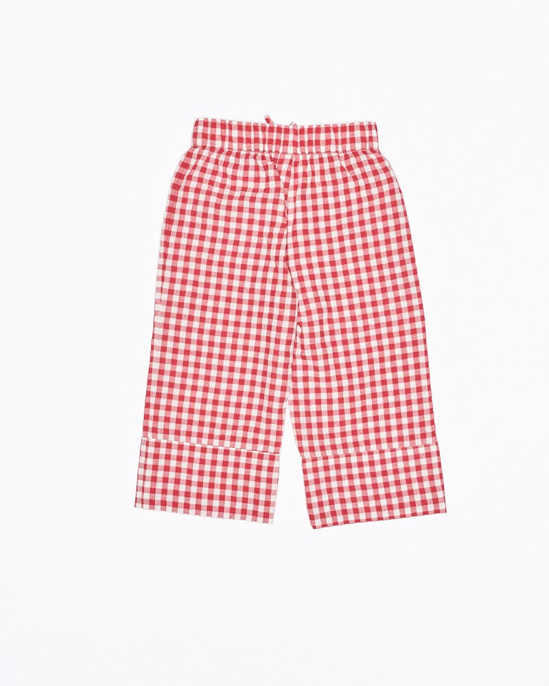 Marley Pant - Red White Check