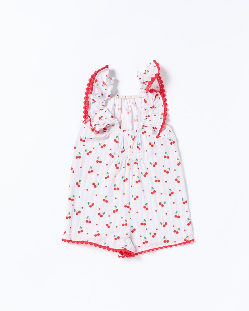 Meadow Overalls - Cherry