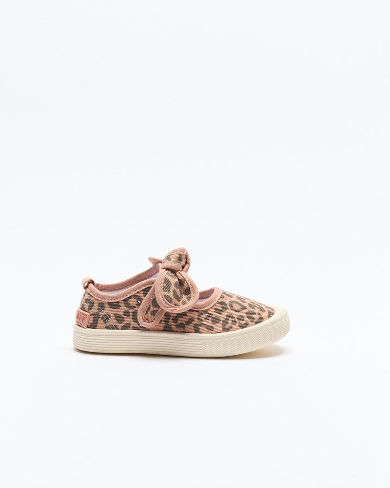 Millie Canvas - Pink Leopard