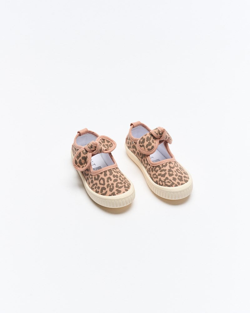 Millie Canvas - Pink Leopard