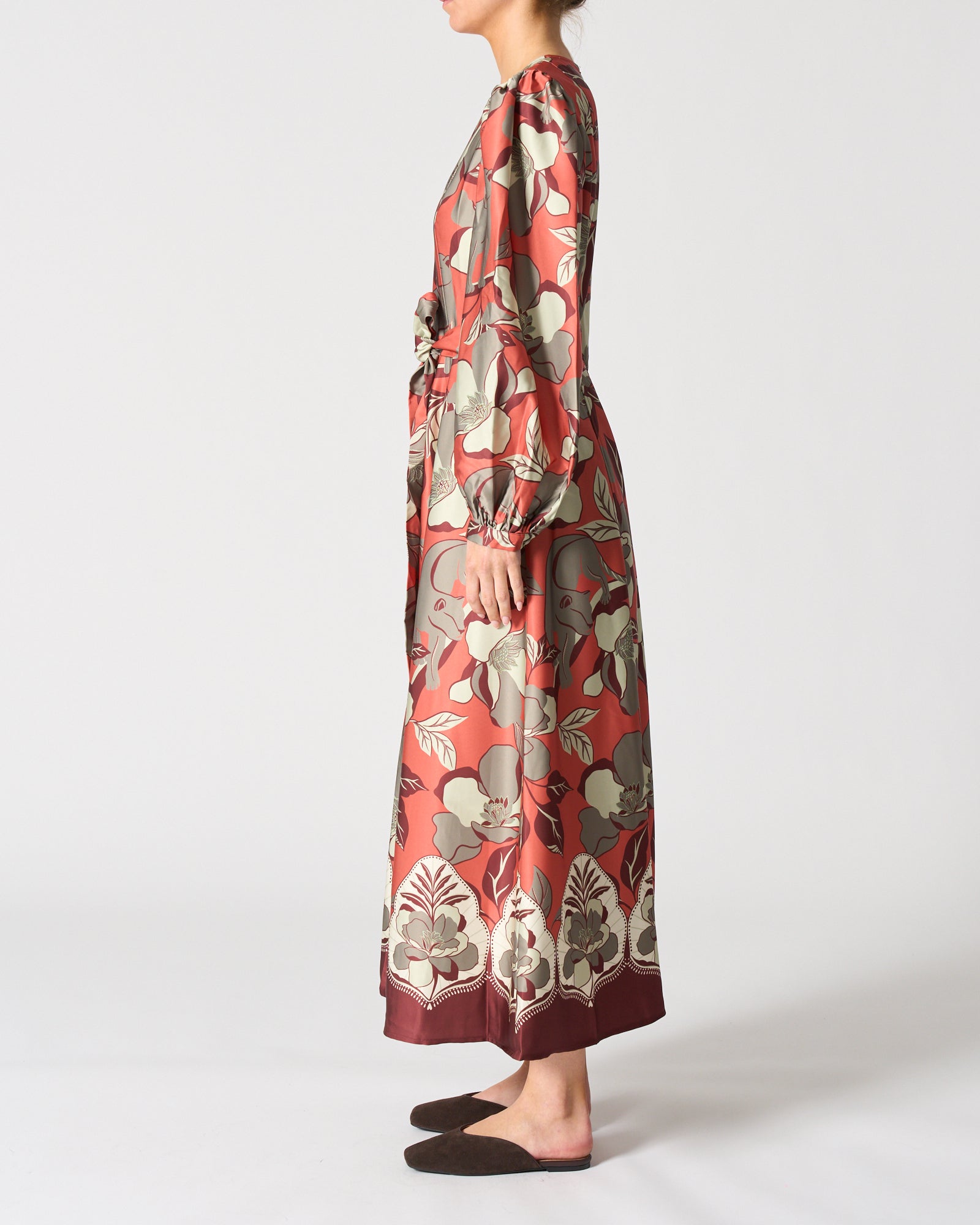 Paris Dress - Jaguar Jungle Orange