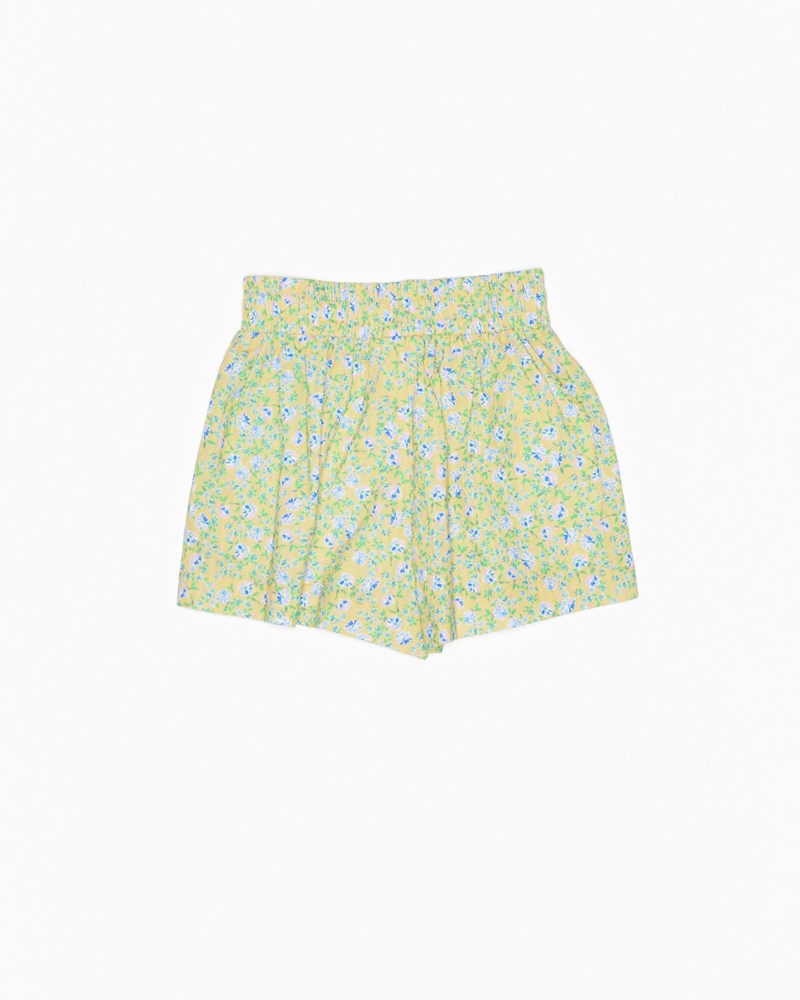 Plum Short - Ditsy Lemon