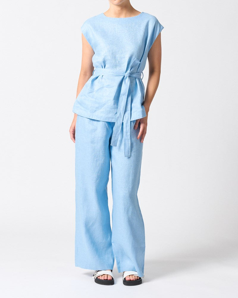 Rhodes Top - Sky Blue