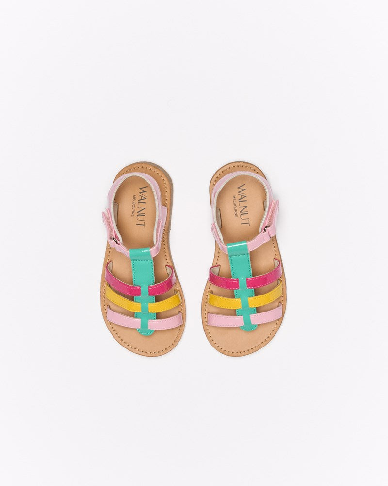 Rumi Sandal - Pink Multi