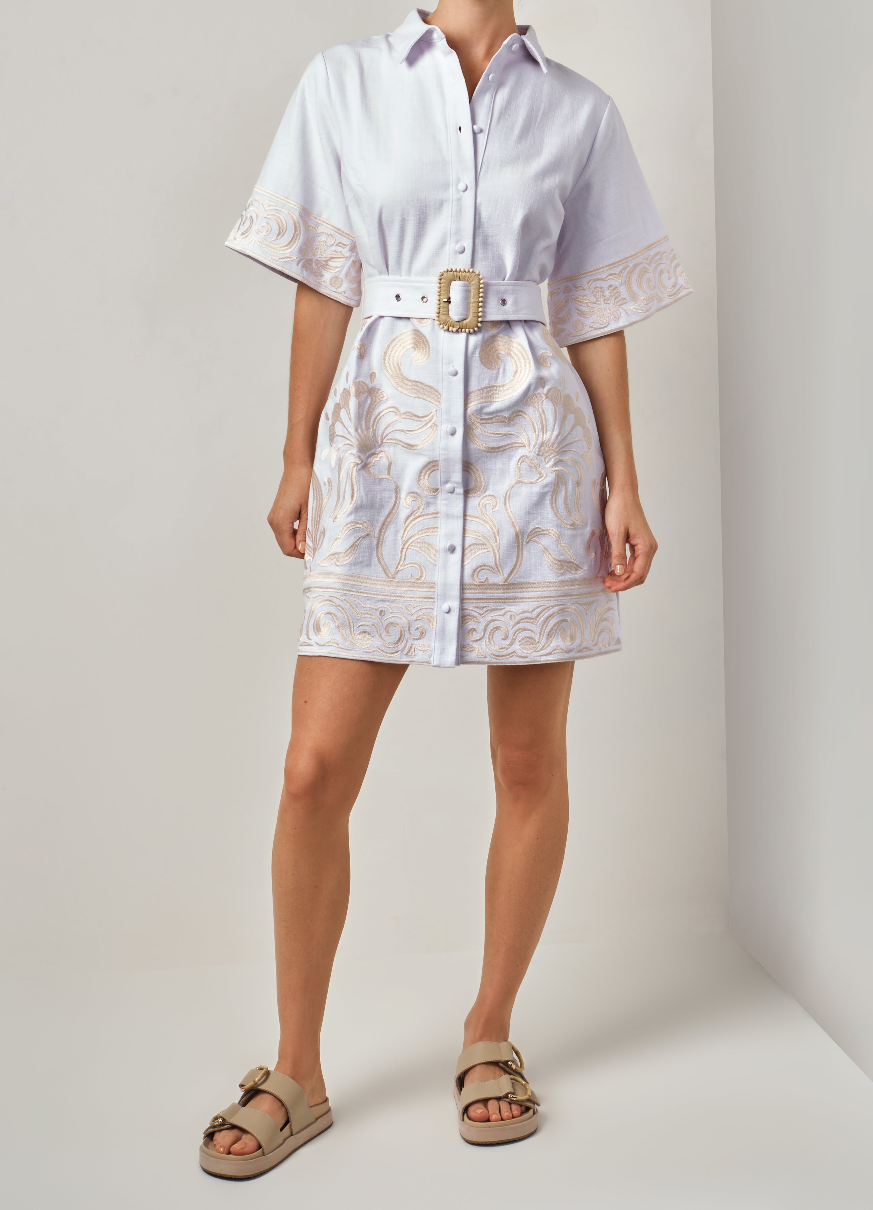 Portofino Dress - White | Women's Short Dress
