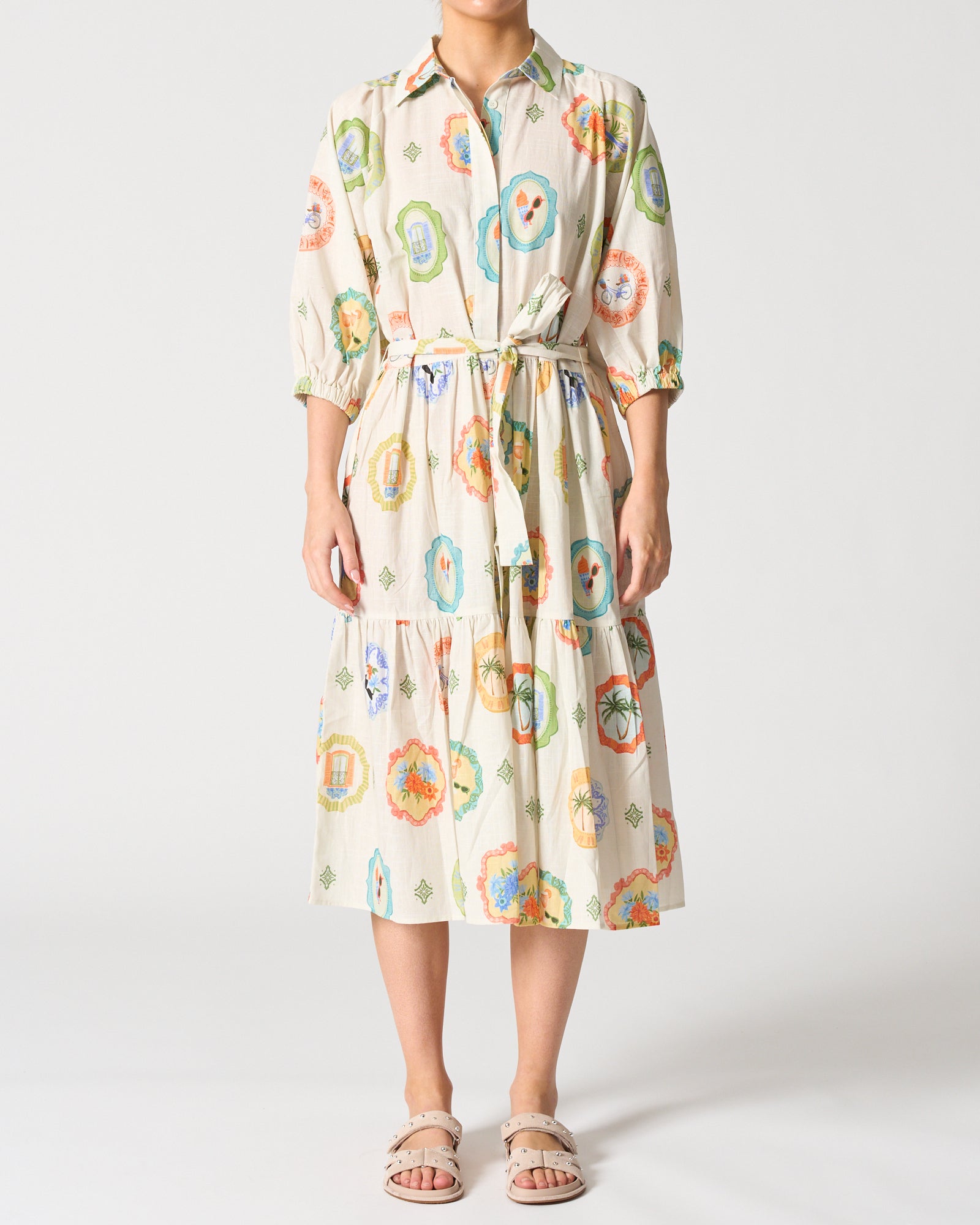 Tuscany Dress - Havana