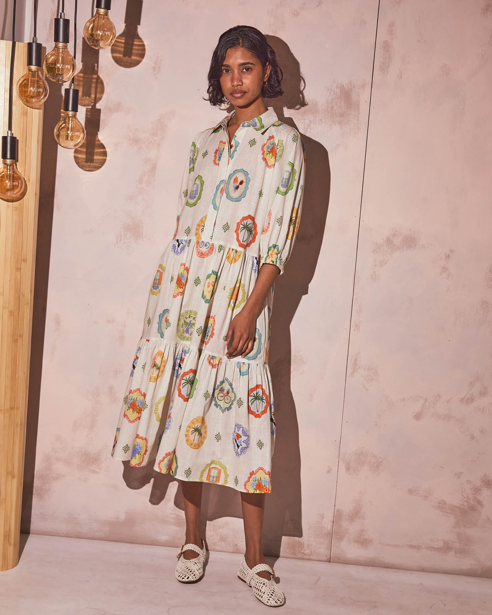 Tuscany Dress - Havana