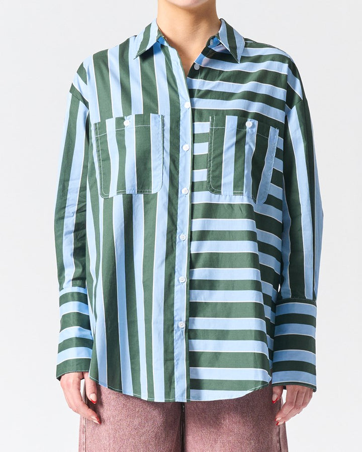 Valencia Shirt  - Wide Stripe