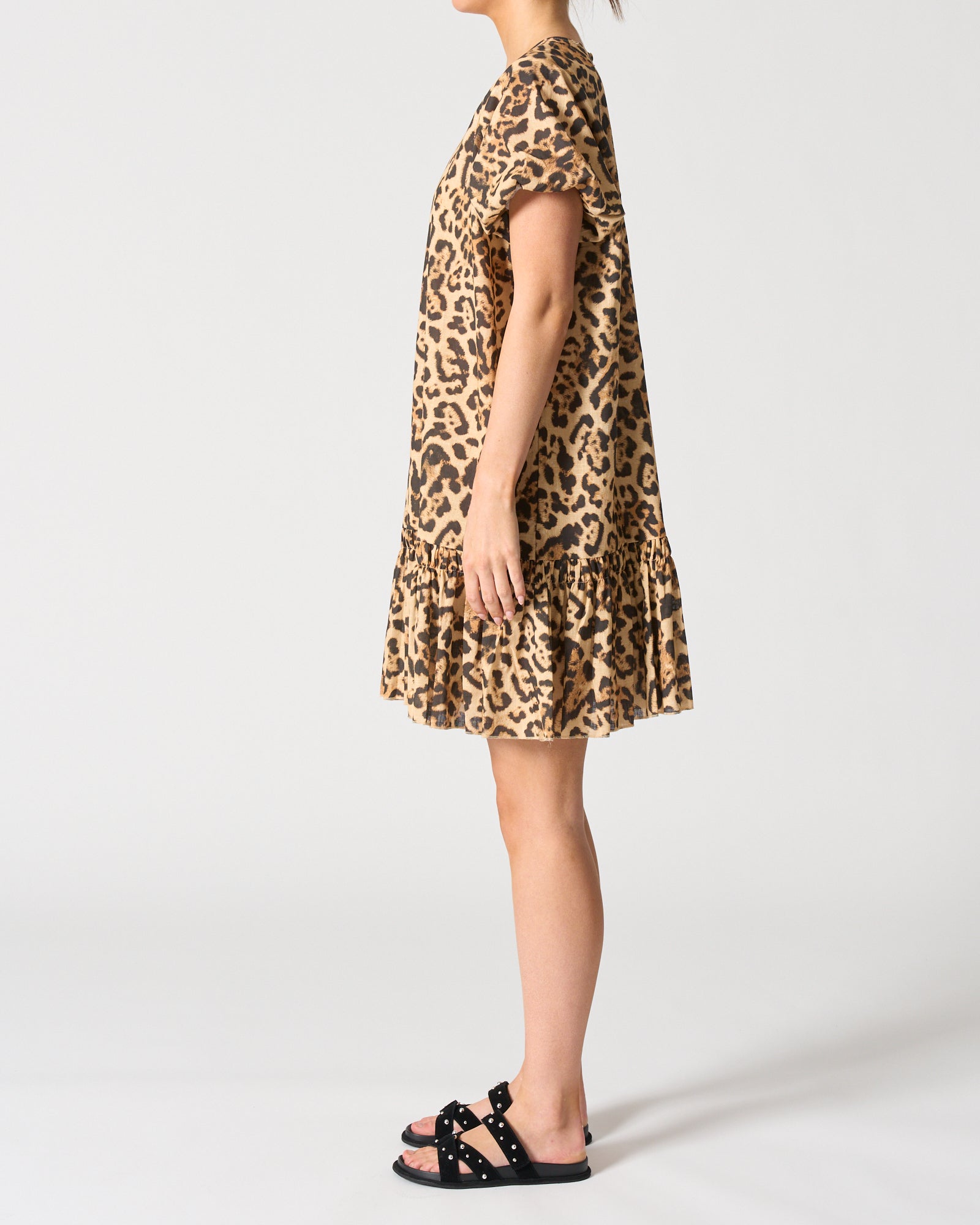 Vienna Dress - Leopard