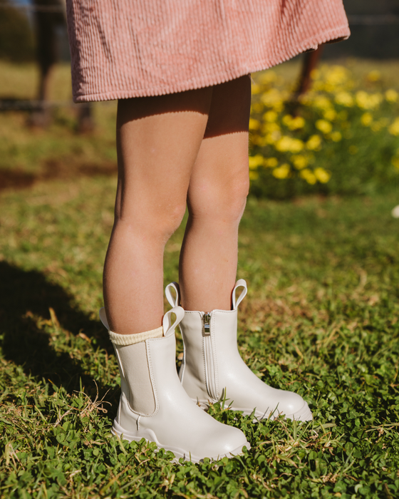 Piper Boot - Ivory