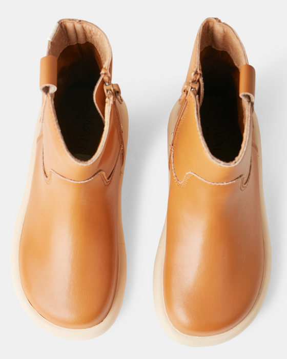 Harrie Leather Boot - Tan