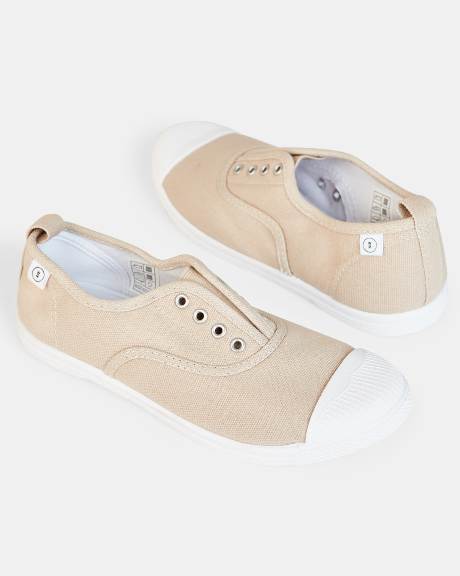 Euro Canvas Plimsole - Sand