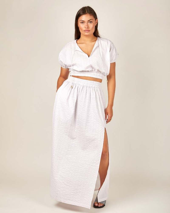 Capri Skirt - White