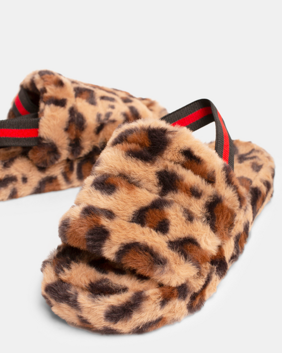 Beth Mini Slipper - Leopard