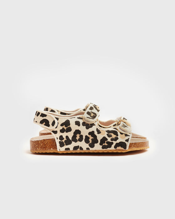 Bec Mini Sandal - Ginger Leopard