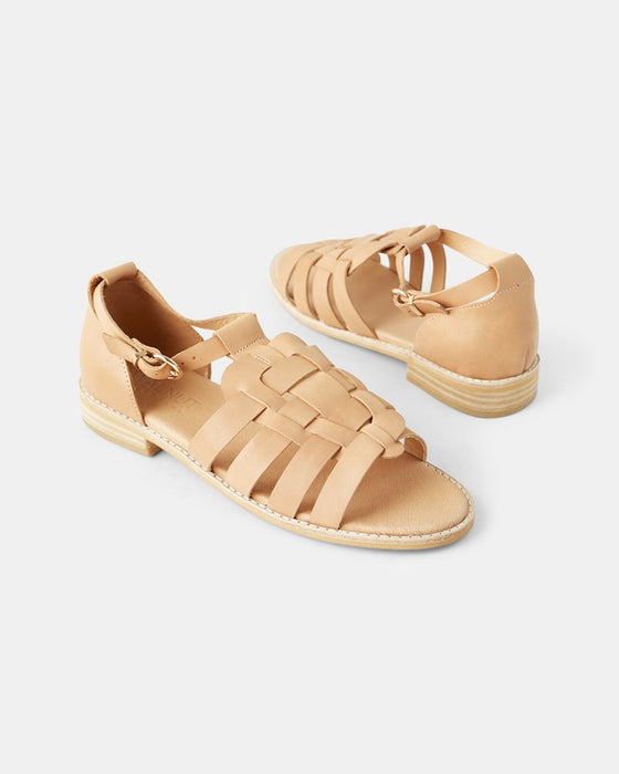 Essie Leather Sandal - Tan