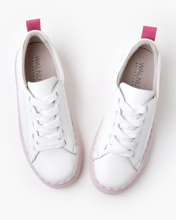 Henson Leather Sneaker - Baby Pink