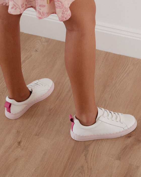 Henson Leather Sneaker - Baby Pink