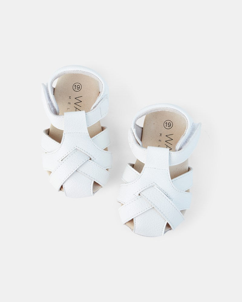 Mini Brady Sandal - White Walnut Melbourne