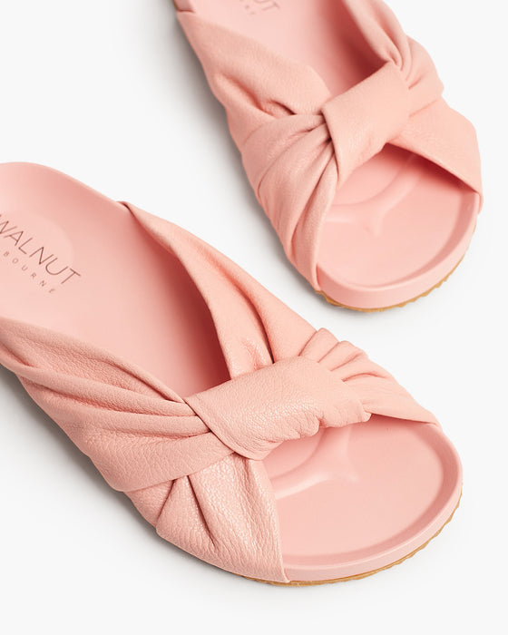 Pixy Leather Slide - Candy