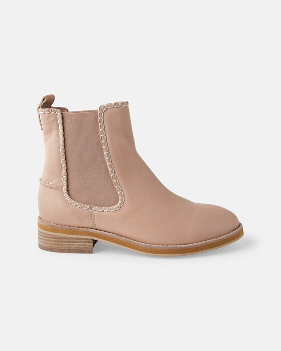 Cinda Leather Boot - Camel