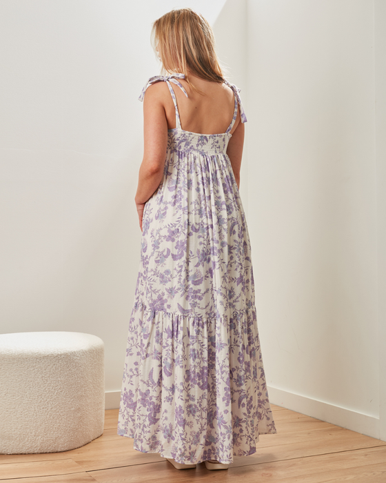 Positano Dress - Whimsy Lilac